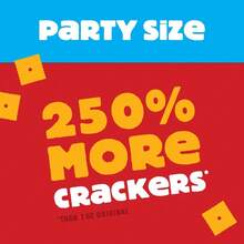 Cheez-It Cheese Crackers, Baked Snack Crackers, Lunch Snacks, Party Size, Original, 25oz Box (1 Box) - 25 Ounce (Pack Of 1) - View 9
