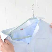 10pcs Wide Shoulder Non-Slip Thick Hangers, Rotating Hook, Extra Thick Wide Hangers, Space-Saving, Suitable For Suits, Sweaters, Dresses, Pants - Multicolor - View 2