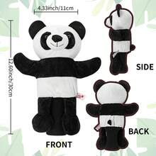 1PC Cute Cartoon Animal Plush Golf Club Head Cover, Multiple Styles Of Tiger Rabbit Panda, Suitable For Fairway Golf Clubs, Soft Fluffy Golf Wood Protective Sleeve For Outdoor Golf Entertainment - Multicolor - View 8