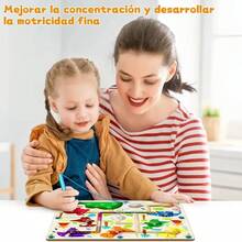 Kids Magnetic & Felt Playboards - Dinosaurios - View 5