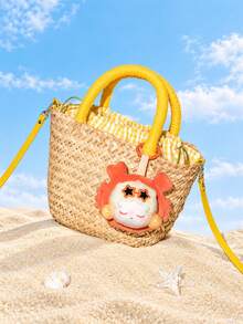 Pop Mart Móc treo bông mini Labubu Bubble Cute Island Vacation Series (Hộp mù ngẫu nhiên 1 cái) - Nhiều màu - Xem 3