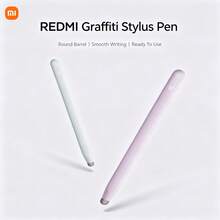 Xiaomi Redmi Graffiti Stylus Pen, Passive Capacitive Touch Screen Pen, Compatible With REDMI Pad 2, No Charging No Pairing Required, Replaceable Soft Tip, Metal Body, Universal For Most Capacitive Touchscreen Tablets & Smartphones, Smooth Writing Drawing Note Taking For Student, Yellow - Yellow - View 5
