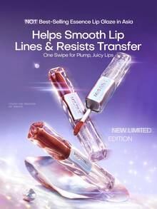 Mistine Lip Glaze Dua Ujung Cermin Air Gloss Lip Mud Lipstik Matte Anti Lengket untuk Bibir Montok D21 - D21 - View 3