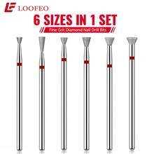 6PCS Diamond Nail Drill Bits, 3/32" Manicure Tools For Salon And Home Use - Multicolor - View 11