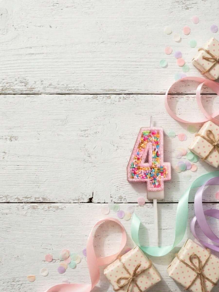 Nến số sinh nhật giấy màu Macaron viền hồng, trang trí mùa thu, quà lưu niệm, cắm trại, nhà bếp, Giáng sinh, quà tặng tiệc, dụng cụ nấu ăn, trang trí & phụ kiện nhà cửa, trang trí & đồ dùng tiệc - Xem 1