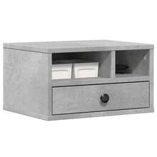 Banco de jardim vidaXL 50x44x45 cm em madeira maciça de abeto Douglas - Cinza - Ver 4