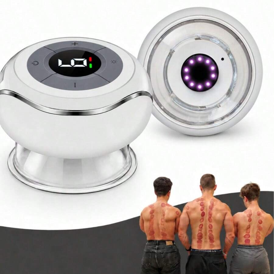 Electric Body Massage Beauty Device, Smart Moxibustion Gua Sha Massage Tool, Suitable For Abdomen, Arms, Legs, Waist And Back, Ideal Holiday Gift