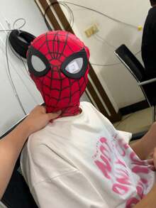 asmodee Prank Spider-Man Mask Head Cover, Funny Costume Mask For Halloween, Christmas, Party Cosplay (Random Style, Slight Variations In Craftsmanship) - A - View 2