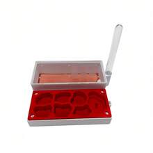 Acrylic Ant Nest Queen Breeding Box With Test Tube Humidification Area, Escape-Proof Observation Tank, Pet Ant Villa, Red & White Color Scheme Flat Ant Farm - Red and White - View 6