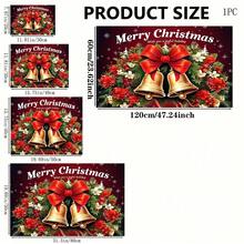 1pc Christmas Themed Printed Pattern Dish Drying Mat, Kitchen Countertop Bowl & Plate Rubber Bottom Drying Pad, Party Decoration, Super Absorbent Hidden Stain Dish Drying Mat, Soft Diatomaceous Earth With Rubber Backing Multi-Functional Kitchen Home Mat, Quick Dry Mat For Coffee Machine & Dish Rack, Kitchen Countertop Coffee Mat & Dish Drying Pad - LL LSD012 - View 6