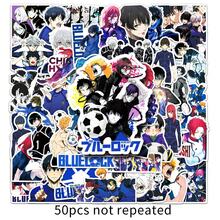 Hasbro 50pcs Blue Lock Graffiti Personalized Cartoon Anime Creative Decorative Phone Case Luggage Stickers Waterproof - Multicolor - View 7
