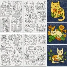 LAMYA Kit Bordir Anjing Lengkap untuk Pemula - 50 Warna Benang, Pembidang & Jarum - Pola Anak Anjing Lucu & Shiba Inu untuk Jeans, Tas Tote & Dekorasi Rumah - Hadiah Kerajinan DIY untuk Pecinta Anjing - A79A - View 13