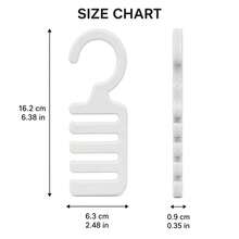Vertical Multi-Layer Space-Saving Plastic Hanger Hooks Minimalist Style Tie Belt Scarf Storage Hook Dormitory Space Optimization Essential Behind Door Entryway Organizer Camisole Strap Accessory Hanging Rack Bedroom Closet Organization Tool Modern Home Decor Practical Housewarming & Mother's Day Creative Gift Useful Gift For Boyfriend Father - Multicolor - View 5