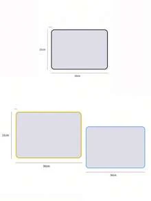 1 buah Papan Tulis Putih yang Dapat Digunakan Kembali, Papan Gambar Meja untuk Kantor, Rumah, Ruang Kelas, Kafe, Pernikahan, Dekorasi Kantor yang Inspiratif, Desain Klasik, Konstruksi, Penting untuk Pemilik Kafe, Perlengkapan Sekolah, Kembali ke Sekolah - MultiWarna - View 14