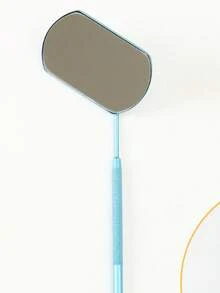 Eyelash Extension Inspection Mirror Rectangular Lens Anti-Curl Anti-Fog Mirror Eyelash Mirror Round Mouth Mirror - Multicolor - View 15
