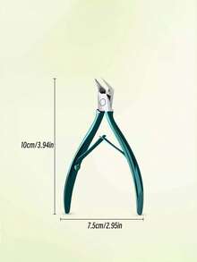 Tatukiko Gunting Kuku Stainless Steel, Pengangkat Kutikula, Tang Pengupas Kulit Mati, Gunting Kulit Mati Bentuk Paruh Elang Lancip, Alat Manikur - Hijau-1 buah - View 8