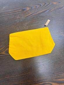 L'Occitane French Style Yellow Makeup Bag, Large Capacity Multi-Functional Storage Pouch, Suitable For Gifts And Daily Organization, Cosmetic Bag - Yellow - View 2