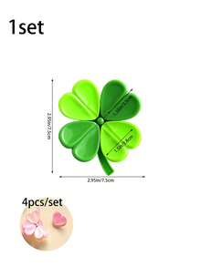 1pc Highly Attractive Clover Magnetic Seal Clip, Multi-Clip Integrated Design, Can Adhere To Refrigerator, Seal Snack Bags, Clip Notes And Receipts, Cute Multifunctional Storage Clip For Kitchen And Home - Multicolor - View 10