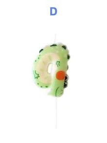 Hand-Painted Digital Candles With Cute Forest Animal Pattern, Suitable For Autumn Decor, Souvenirs, Camping, Kitchen Use, Christmas Gifts, Party Favors, Kitchenware, Home Decor And Accessories, Party Decoration And Arrangement Supplies - View 22