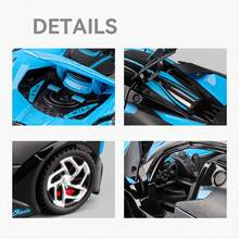 2026 New Supercar - Alloy Simulated Body - Scissor Doors - With Display Base, Suitable For Car Enthusiasts Collection, Room Desk Decor, Living Room Decor, Gift Giving - Multicolor - View 5