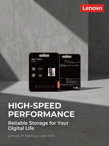 Lenovo Kartu memori TF untuk drone/kamera/dashcam/kamera pengawasan. Peringkat kecepatan U3 V30. Perekaman video 4K HD yang lancar. Kecepatan baca tinggi 100MB/s. Tahan lama, tahan air, tahan suhu, dan tahan guncangan. Tersedia pilihan 64GB/128GB/256GB. - View 7
