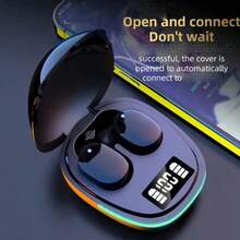 TWS Wireless Bluetooth Earbuds, Digital LED Power Display In-Ear Earphones, Ergonomic In-Ear Design, Stereo Headset With Built-In Mic For Sports Daily Use - View 3