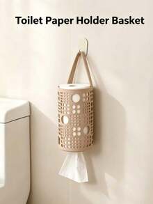 Hanging Storage Basket, Punch-Free Wall Organizer, Foldable Hollow Storage Bag,Punch-Free Hanging Hollow Storage Basket, Foldable Wall Mount Organizer For Kitchen Bathroom - Multicolor - View 7