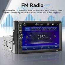 7 吋單 DIN 車用收音機,支援 Apple CarPlay,高畫質觸控螢幕,藍牙 Mirror-Link 車載音響,AM/FM、USB、EQ、SWC,可選配 8-LED 倒車顯像鏡頭 - 方向盤控制線 - 查看 8