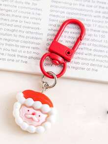 6/3/1 buah Gantungan Kunci Natal Kartun Lucu Dekorasi Ransel Siswa Liontin Resin Pesona Santa Claus Dekorasi Tas Hadiah Kecil Warna Acak - Berbagai gaya - View 4