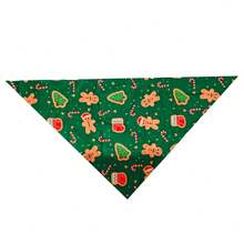 Customized Name Pet Bandana - Adjustable Scarf Bandana, Personalized Name Customization, Fashionable Triangle Pattern Pet Accessory, Suitable For Small, Medium And Large Dogs - Christmas Pet Triangle Bandana Polyester Decorative Dog Drool Bib Scarf Collar Cat Scarf Supplies - Multicolor - View 11