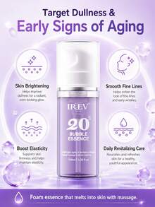 20s Bubble Essence Lotion, Melembapkan Secara Mendalam, Meratakan Warna Kulit, Cocok Untuk Perawatan Kulit Sehari-hari, Menciptakan Kulit Segar dan Bercahaya - Collagen - View 6