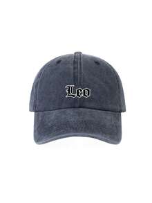 1PC Unisex Printed Zodiac Sign Washed Baseball Cap,Adjustable Casual Breathable Trucker Cap,Suitable For Indoors Outdoors Spring Summer Streetwear - Navy Blue - View 6
