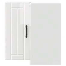 vidaXL Lucca Armario de pared de cocina de esquina blanco brillante - Blanco - Ver 4
