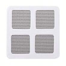 5Pcs/10pcs Self‑Adhesive Window Screen Repair Patch, Cuttable Fiberglass Mesh Hole Repair Sticker, Multi‑Purpose Anti‑Mosquito Screen Patch For Screen Window Door Mesh Hole & Window Drain Hole Cover, Waterproof Strong Adhesive Screen Repair Tape - Window Screen Repair Patch - View 5