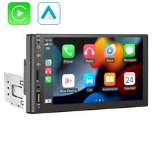 7英吋單DIN汽車音響,支援有線CarPlay、觸控螢幕車用收音機多媒體播放器 - 7吋單DIN CarPlay汽車音響 - 查看 11
