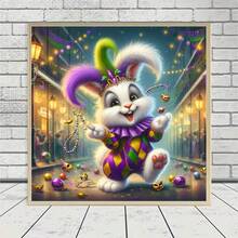 1pc - DIY Handmade 5D Diamond Painting Kit, Suitable For Adults And Beginners, Craft Supplies, Applicable For Living Room, Bedroom, Office, Wall Decor Art. - round diamond - View 4
