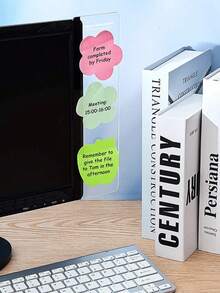 Papan Memo Monitor Akrilik, Ideal untuk Dekorasi dan Aksesori Kantor, Sempurna untuk Pengorganisasian Meja dengan Aksesori Meja Kantor dan Kebutuhan Penyimpanan - Rectangle - View 12