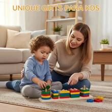 Kids Stacking Toys - Colorful - View 4