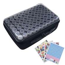 New 60/120 Grid Diamond Painting Storage Box Set, For Adults, Upgraded Transparent Lid, Portable Bead Storage Box, Suitable For Diamond Painting Accessories And Tools - View 8