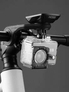 1pc Road Bike Integrated Handlebar Aluminum Alloy Extension Mount Bracket For Cyclometer, Bike Light, Action Camera Base, Bicycle Accessories - Multicolor - View 4