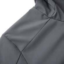 Adidas Jaket Olahraga Luar Ruangan Pria Terbaru, Tahan Angin, Tenun, Kasual, Bernapas, Serbaguna - Grey - View 10