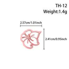 Fresh Romantic Floral Polymer Clay Cutter Mold, Exquisite Flower Shaped Clay Cutter Mold, DIY Handmade Earring Pendant Brooch Making Tool, Suitable For Polymer Clay, Air Dry Clay, 3D Printed Cutter, Clean Cut, Handmade Jewelry DIY Craft Accessories - Flower - View 16