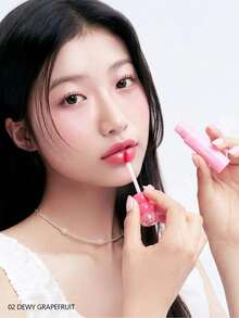 Colorgram Fruity Glass Tanghulu Glossy Lip Tint 13 SHY PEAR, Juicy Mirror Finish, High-Shine Non-Sticky, Hydrating Plumping, Long-Lasting, K-Beauty, Holiday Gift, 3g/0.11oz - 13 SHY PEAR - View 10