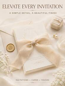 3Rolls/1Rolls Champagne Chiffon Ribbon,1.57"X16.4Yards Soft,Frayed Fabric For Gift Wrapping,Wedding Decor,Bouquets,And DIY Crafts,For Bouquets And Wedding,Gift Wrapping Ribbon|Holiday Ribbon|Soft Textured Ribbon,Gift Box Decorative Bow ﻿ - Multiple Styles - View 6