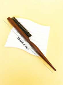 5/3/2/1 Hair Styling Updo With Curls And Volumizing Texture - Three Rows Of Teasing Comb - Brown - View 4