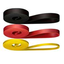 Resistance Band, Pull-Up Band, Pull-Up Assist Band, Exercise Band, Workout Band, Leg Resistance Band, Exercise, Muscle Training, Body Shaping, Unisex - Multicolor - View 8