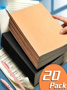 1/5/10/20 Notebook Set, Lined Journal, Multi-Functional Notebook, Suitable For Notes, Learning, Planning, Journaling, Drawing And Creative Ideas, Perfect For College Back To School Or Office Use, Drawing Tools, Christmas Gift, School Supplies, Student Gift - Multiple Styles - View 4