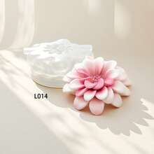 3D Dahlia Silicone Mold DIY Aromatherapy Candle Plaster Diffuser Stone Handmade Soap Flower Ornament Mold - Dahlia - View 1