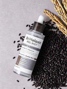 Dr.Melaxin PEEL SHOT Black Rice Exfoliating Ampoule, Gentle Exfoliating Serum With Hydrating Formula, Lightweight And Easily Absorbed, Brightens Complexion And Improves Rough Skin Texture, Korean Cosmetics 80ml/2.7 Fl.Oz - BLACK RICE - View 9