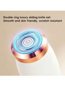 Bikini Trimmer For Women,3-In-1 Electric Shaver For Women,Rechargeable Painless Pubic&Facial Razor For Sensitive Skin,Lip,Arms,Legs With - View 8